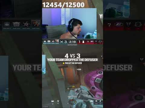 Mingo's Aim Was TOO CLEAN | Rainbow Six Siege  #mingo #highlights #r6 #r6siege #gaming #shorts