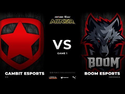 [RU] Gambit Esports vs BOOM Esports, Game 1, StarLadder ImbaTV Dota 2 Minor Season 3