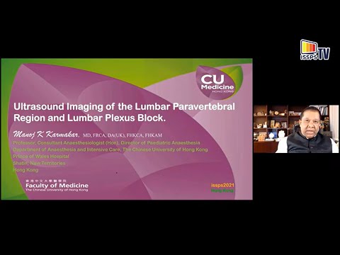 US Imaging of the Lumbar Paravertebral Region and Injection Techniques. Dr. M.K. Karmakar, Hong Kong