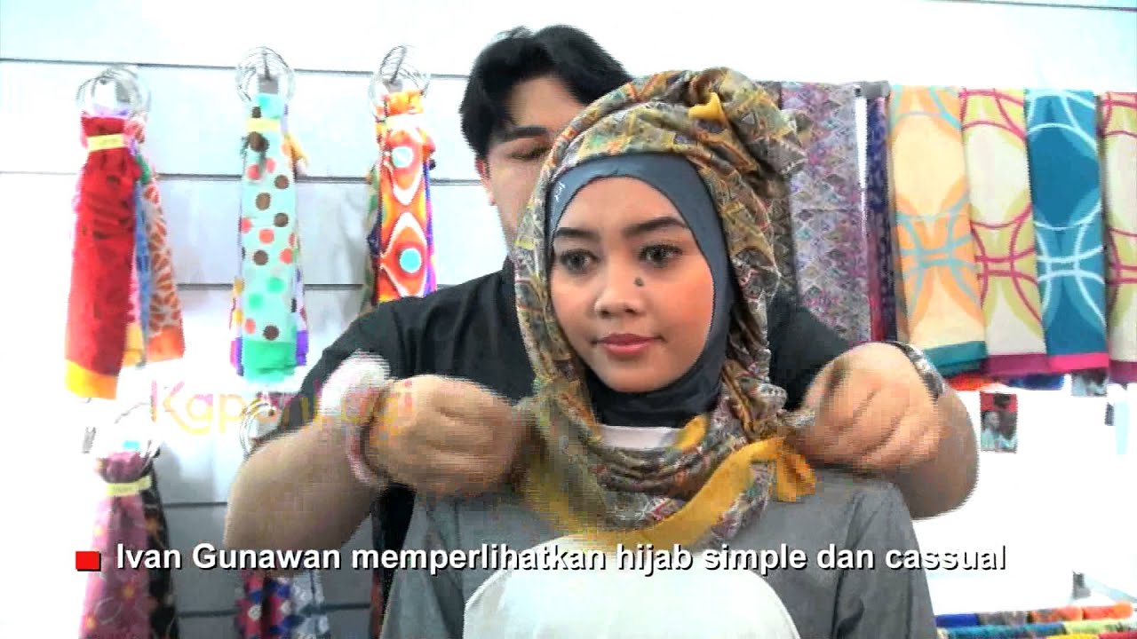Intip Tutorial Hijab Ala Ivan Gunawan Yuk YouTube