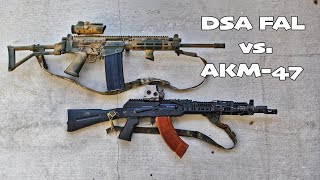 AK 47 vs. DSA PARA FAL