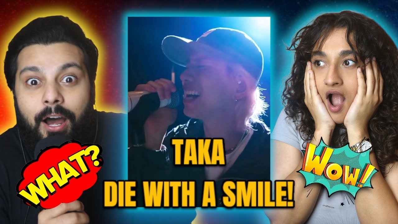 Couple reacts to TAKA of ONE OK ROCK "Die With A Smile" | Lady Gaga & Bruno Mars Cover