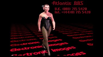 Atlantis BBS - demo for Atari ST - Protracker module as music - orginal is none