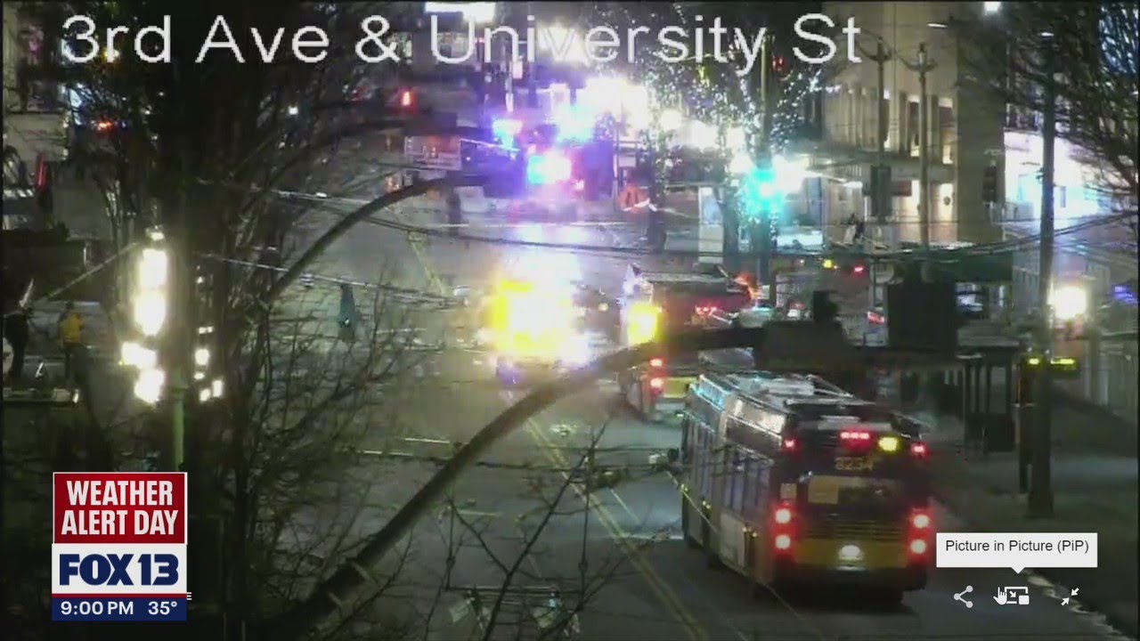 Seattle Police investigating shooting downtown | FOX 13 Seattle - YouTube