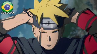 Boruto usa Karma contra Kawaki - Naruto Uzumaki fica com vergonha de Boruto | Boruto Dublado