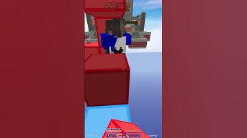 minecraft asmr 🥶 #bedwars #hypixel #bridge