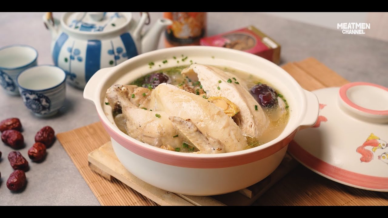 Ginseng Abalone Chicken Soup YouTube
