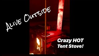 Awesome Portable Wood Stove?! by Alive Outside 12,001 views 5 years ago 7 minutes, 21 seconds