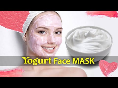 8 BEST YOGURT FACE MASK | YOU CAN MAKE AT HOME (DIY SCHOOL)