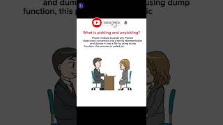 What is pickling and unpickling ? | Python tutorials #shorts #short #ytshorts #tutorial #python #yt