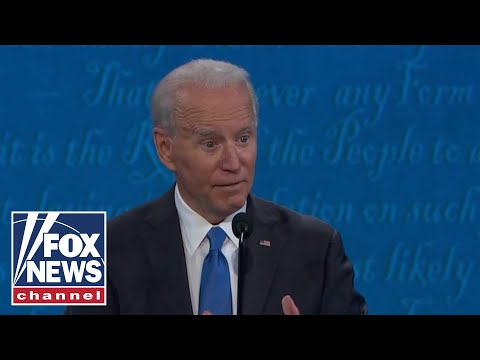 Biden campaign scrambles to clean up debate fracking comment.