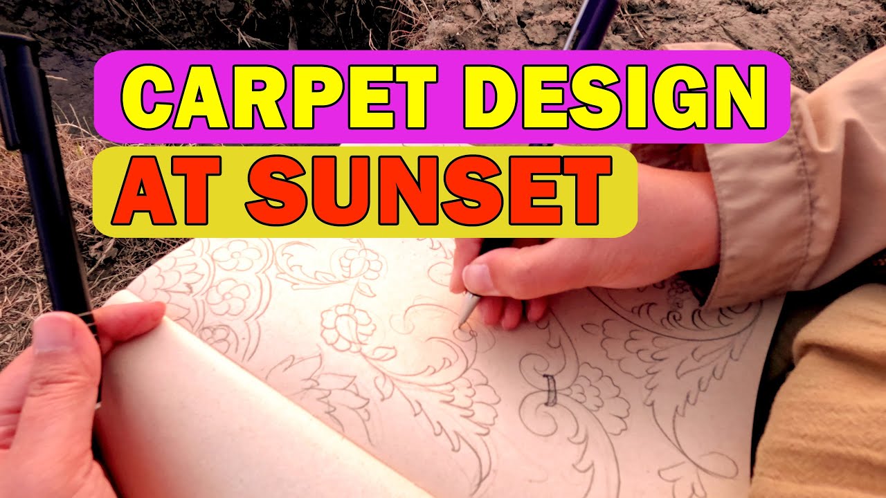 Fun and Relaxation: Carpet Design at Sunset as Art and Experience