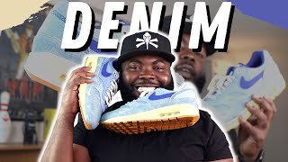 NIKE AIR MAX 1 DIRTY DENIM IN DEPTH REVIEW + ON FOOT IN HD. WE SLEPT ON THESE.