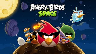 (Angry Birds Space прохождение (1-12 уровни) Pig Bang (1 часть)