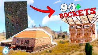 They used 100 rockets to our RP Base? in Rust w/ Hamlinz