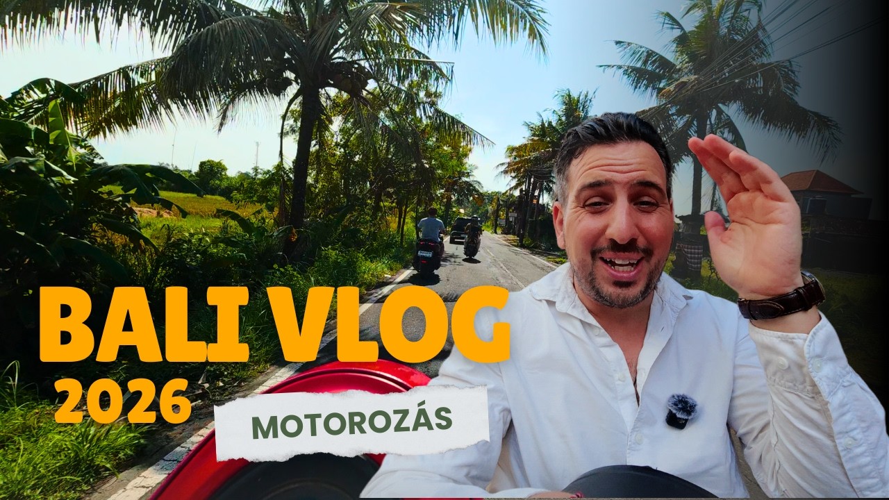 Motorozós - mesélős vlog Baliról