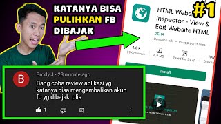 Aplikasi ini bisa Pulihkan FB Dibajak? Mari Kita Buktikan! screenshot 1