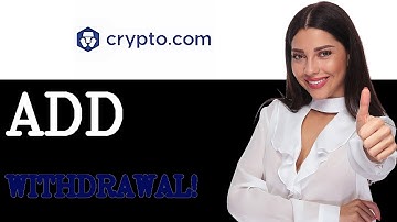 How To Add Withdrawal Email To Crypto Com  Step By Step (2025)