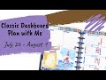 Classic Dashboard Plan with Me for July 26 to August 1 with Judi of JLBCrafts