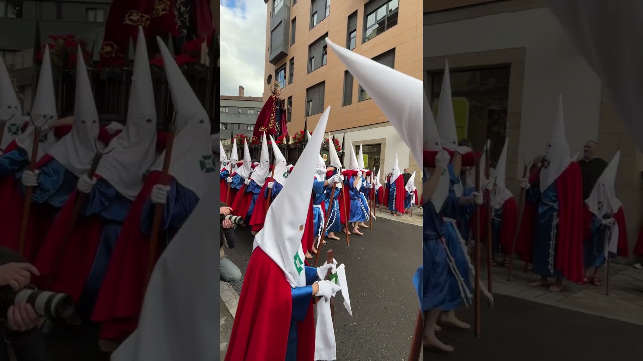 ♥️Los San Juaninos. Así se Vive el Viernes Santo de Pasión en Avilés ♥️