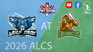 8 Wolf Pack vs. 1 Enforcers  | 2026 ALCS | AWA Wiffle Ball