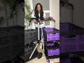 Sleek All-Black Cart: Ultimate Style Statement #HomeDesign #Vibe
