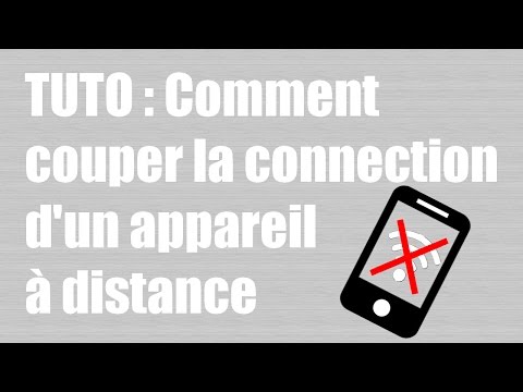 Vidéo: Comment Couper Le Wi-fi