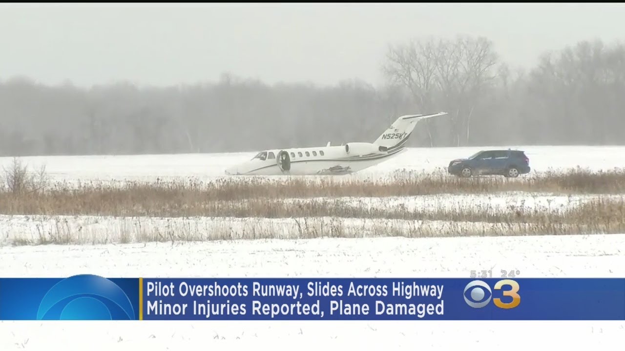 Pilot Overshoots Runway In Northwest Indiana