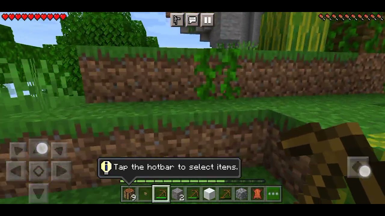 Игра в  minecraft trial #3