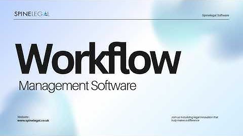SpineLegal Workflow Management Demo | Simplify Legal Tasks & Boost Productivity #trending
