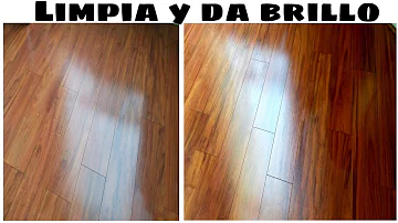 ¿Cómo se limpian los suelos de madera sin dejar película?