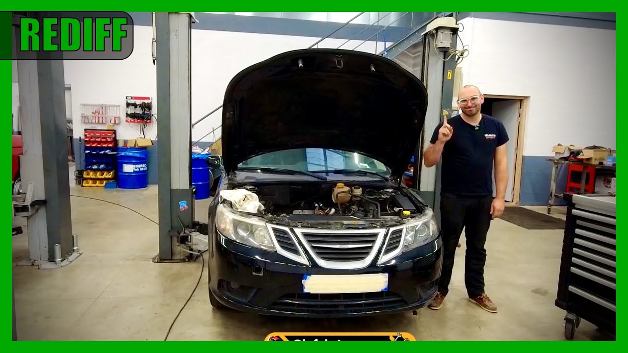 NOUVELLE VOITURE d’Arthur & Greg – On sort le MOTEUR + la BOÎTE d'une Saab 9-3 -