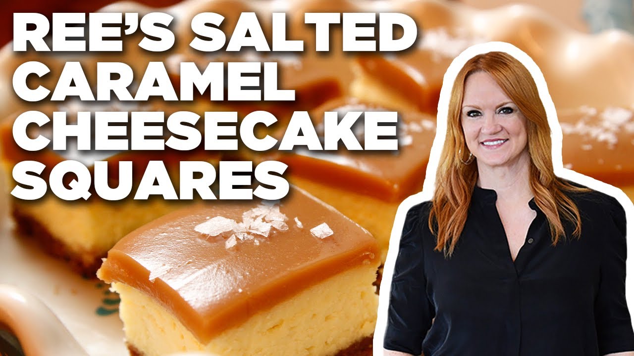 Ree Drummond's Salted Caramel Cheesecake Squares The Pioneer Woman