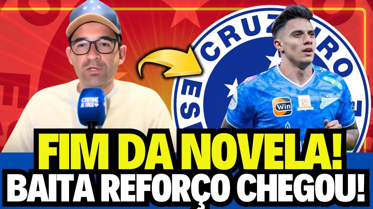 URGENTE! ACABA DE CONFIRMAR! NOVO REFORÇO ASINOU? PEDRINHO BATE O BATE O MARTELO!