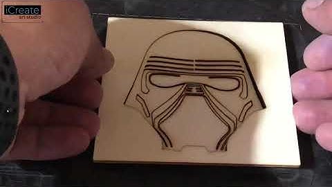 Atomstack A5 Pro - Making a Cake Tooper - Short Video