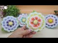 [수세미코바늘]블렌드 평면 수세미뜨기 Crochet Dish Scrubby