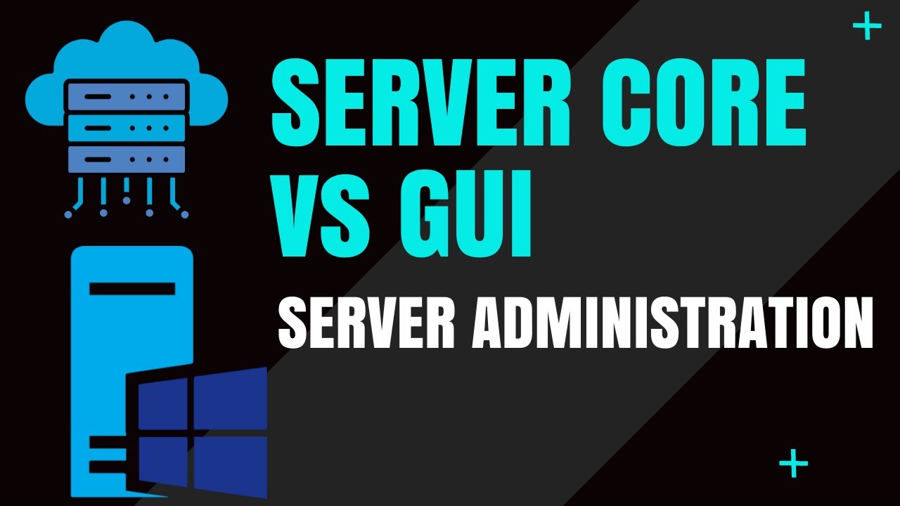 2 Different Ways to Install Server - Server Core vs GUI - YouTube