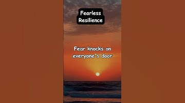 @drbruce100 🌏🌿 Resilience is the ability to bounce back from difficult situations or adversity