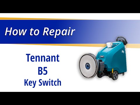 How to Replace the Key Switch on the Tennant B5 