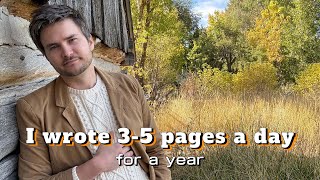 Looking back at everything I read and wrote in 2024 | Author Writing Vlog