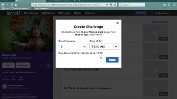 Assign a Kahoot! for individual homework