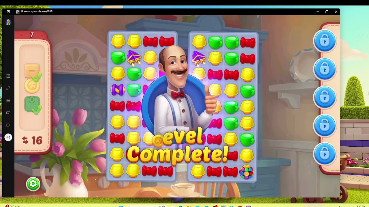 Homescapes Level 7 Walkthrough | Audio Talkthrough | Free to Play Tips & Strategy Guide