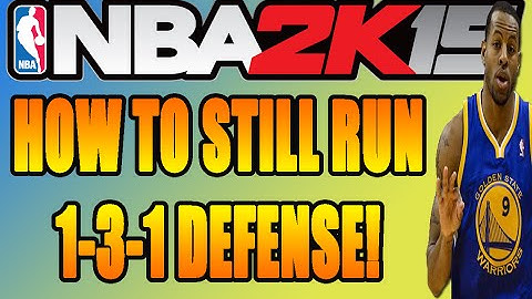 NBA 2K15 Tip - How To Still Run 1-3-1 Defense (NBA 2K15 Tips & Tricks)