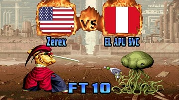 SVC Chaos: SNK VS Capcom Plus - Zerex (USA) VS (PER) EL APU SVC [svcplus] [Fightcade] [FT10]