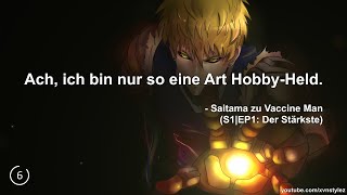 Anime Zitate aus One Punch Man