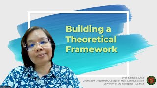 Thesis 101: Building a Theoretical Framework