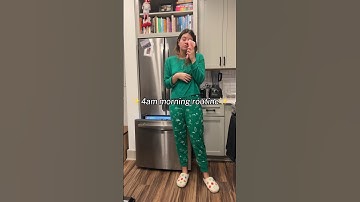 4am morning routine 💕✨ #morningroutine #grwm #vlog