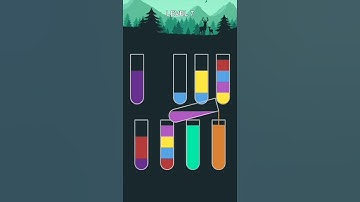 Water Sort Puzzle Gameplay - Level 7  #relaxing #fun