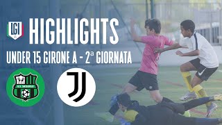 Highlights Sassuolo-Juventus U15 A-B, 2^ giornata stagione 2023-24