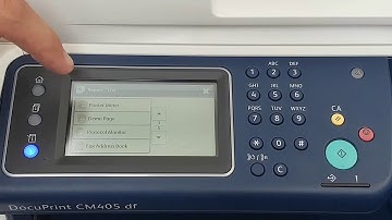 Fuji Xerox DPCM405df meter readings